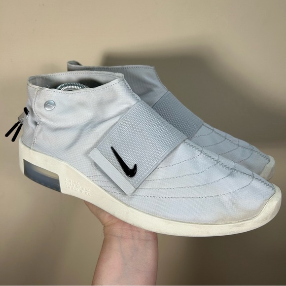 Nike Air Fear Of God Moccasin "Pure Platinum" Sneakers Size 11 - Picture 2 of 10